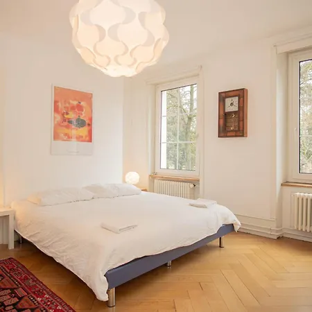 Apartment Two Floor With Garden & Baselcard *